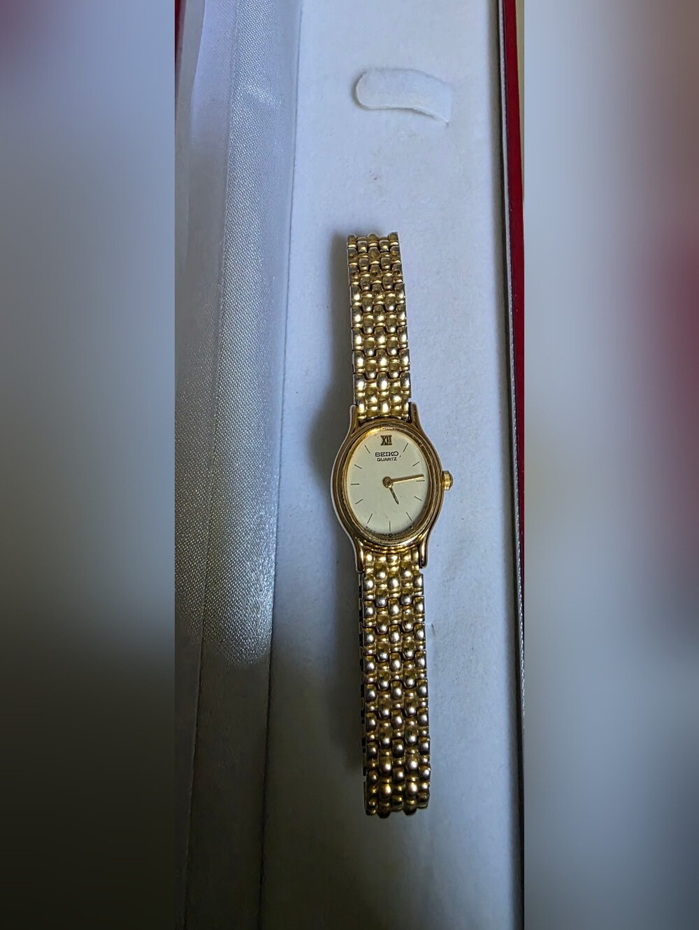 Vintage Seiko Women's Gold Tone Bracelet Watch
